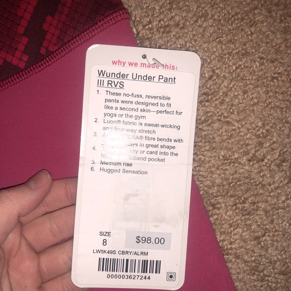 Lululemon wunder under reversible - Picture 3 of 4